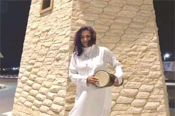 كاتي ظريف، أول مسحراتية مسيحية فى دهب