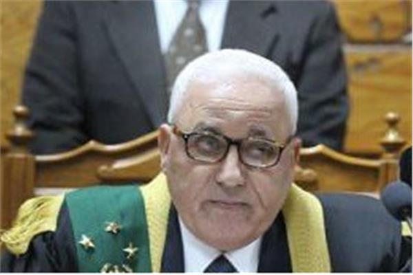  المستشار محمد السعيد الشربينى رئيس المحكمة