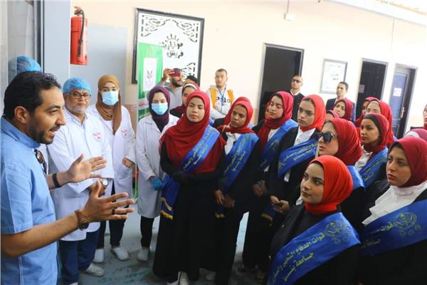 جامعة بنها تنظم زيارة طلابية  للمنطقة الاستثمارية ببنها