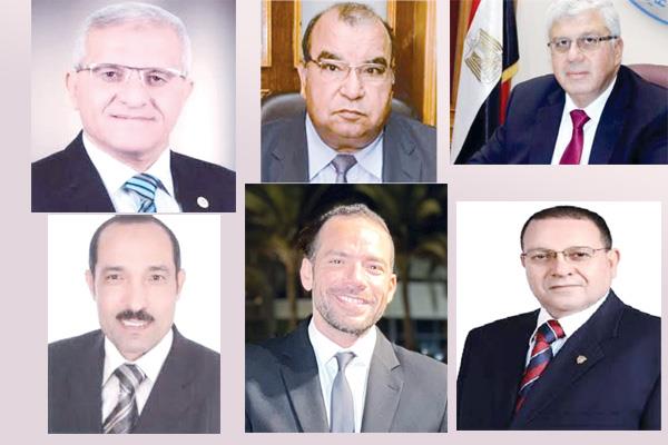 د. أيمن عاشور - رفعت فياض - د. جمال أبو المجد