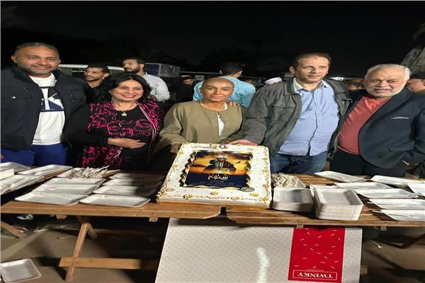  روجينا تحتفل بإنتهاء تصوير «ستهم»