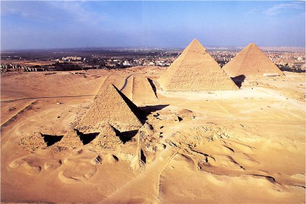 منطقة أهرامات الجيزة - صورة أرشيفية
