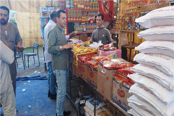 حملة رقابية على الأسواق بمركز مغاغة بالمنيا
