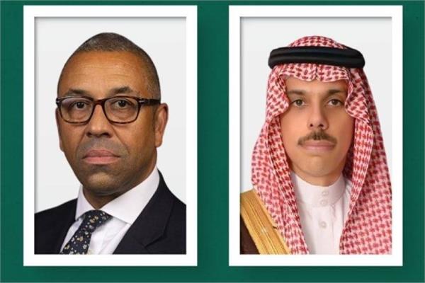 الأمير فيصل بن فرحان و جيمس كليفرلي 