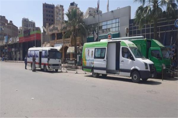 صحة البحيرة : عيادات متنقلة مجهزة للطوارئ  أمام الحدائق العامة والمتنزهات لتأمين إحتفالات العيد 