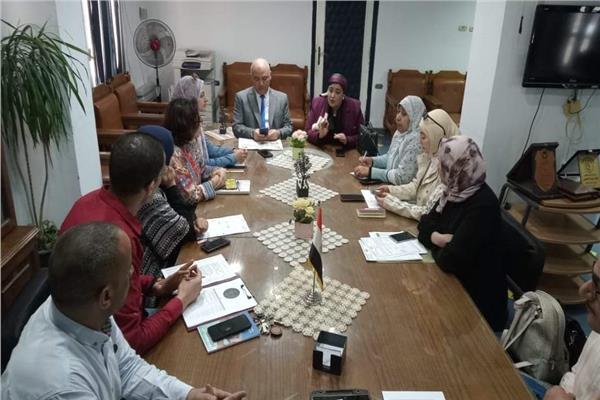 اجتماع غرفة الأزمات والطوارئ