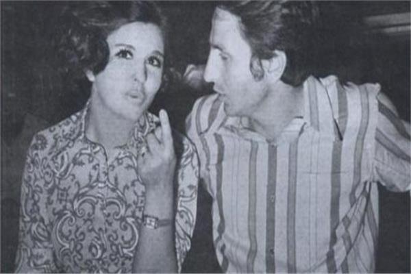 المخرج علي بدرخان وسعاد حسني 
