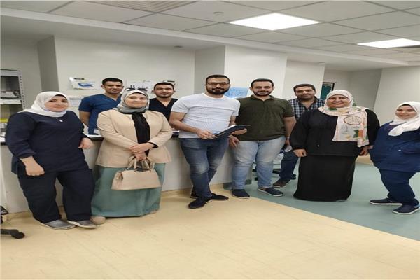  فريق الرقابة الداخلية بمديرية لشئون الصحية بمحافظة المنوفية
