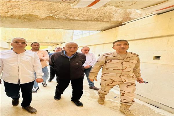  زيارة السير مجدي يعقوب للمتحف المصري الكبير