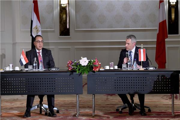 الدكتور مصطفى مدبولي وكارل نيهامر، مستشار النمسا