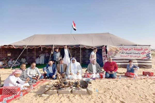 مشاركات أهالى سيناء فى الفعاليات المتنوعة