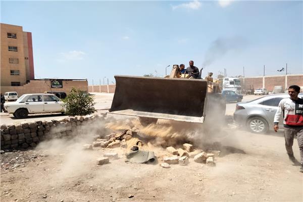 إزالة تعديات بحي المعصرة