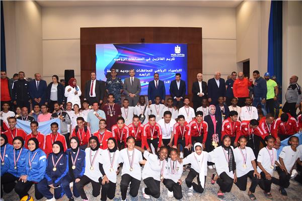محافظ مطروح نجاح أولمبياد المحافظات الحدودية وحصاد 26 ميدالية لأبناء المحافظة