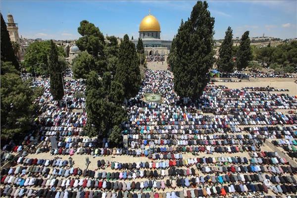 صلاة الجمعة في المسجد الأقصى - صورة أرشيفية