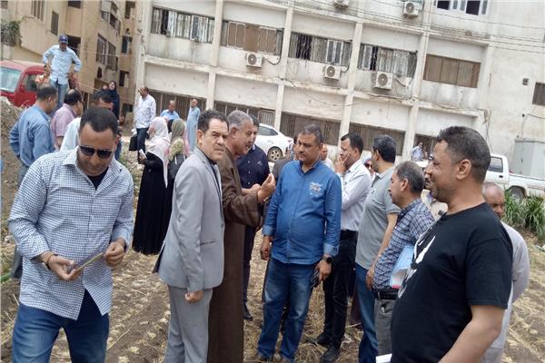 استلام موقع إنشاء مستشفى أشمون الجديدة