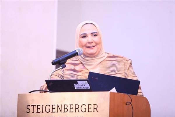 نيفين القباج وزيرة التضامن الاجتماعي