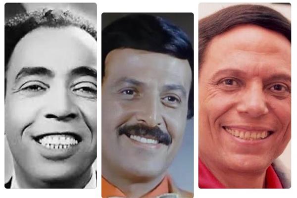 عادل إمام وسمير غانم وإسماعيل ياسين
