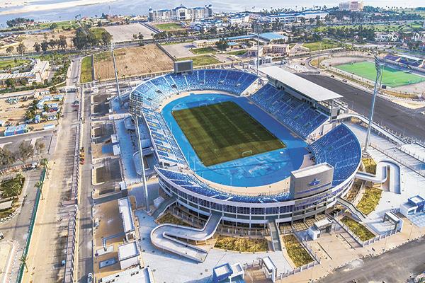 استاد قناة السويس يستعد لاستقبال البطولات الهامة