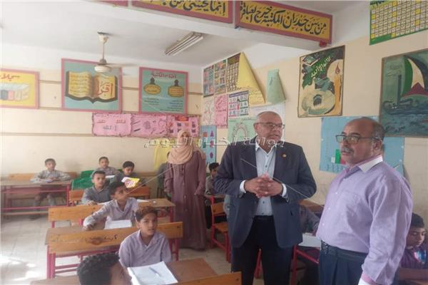 انتهاء امتحانات التيرم الثاني للصفين الرابع والخامس الابتدائي بمدارس قنا دون شكاوى 