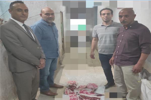 الدكتور هاني شمس الدين مدير إدارة المجازر وتفتيش اللحوم،و لجنة بيطري المنوفية 