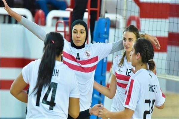 سيدات طائرة الزمالك