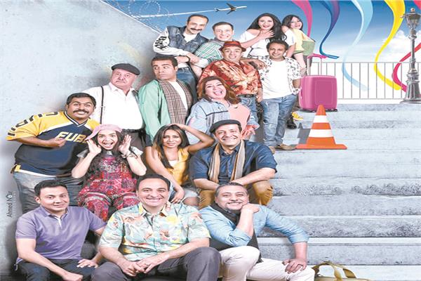 ■ أبطال العرض المسرحى «طيب وأمير»