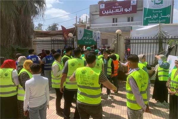 التحالف الوطني للعمل الأهلي التنموي يطلق المرحلة الـ 21 من قوافل ستر وعافية  بالشرقية
