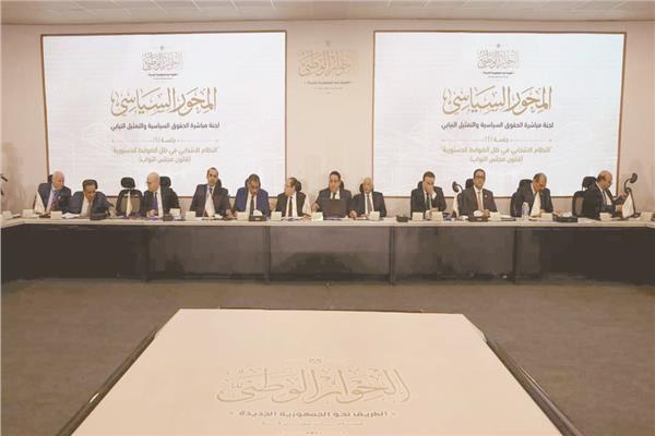 لجنة مباشرة الحقوق الإنسانية تفتتح أعمالها بمناقشة النظام الانتخابى