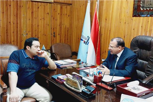 مجدي البدوي خلال حواره لمحرر بوابة أخبار اليوم