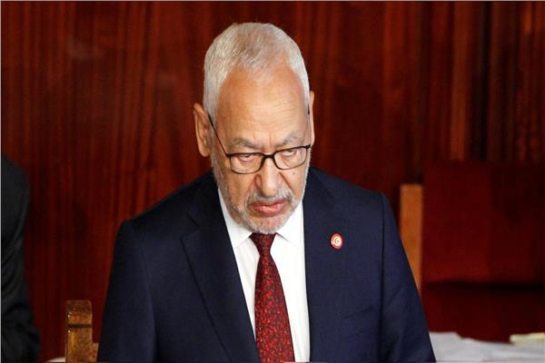 راشد الغنوشي رئيس حركة النهضة الإخوانية 