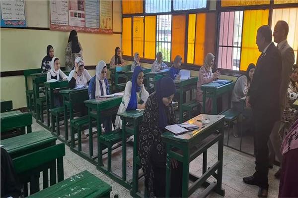 امتحانات اليوم الثالث للشهادة الإعدادية في البحيرة