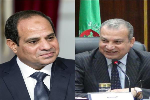 المهندس خالد صديق - الرئيس عبد الفتاح السيسي