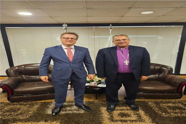 السفير الألماني بالقاهرة ورئيس الطائفة الإنجيلية