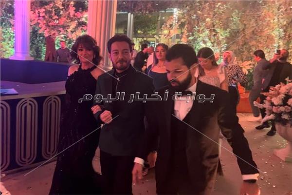 وصول أحمد زهار زفاف إبنة حميد الشاعري