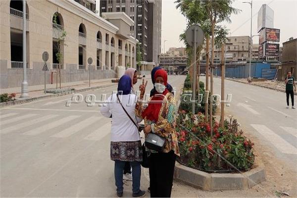 استلام  الاهالى لوحداتهم الجديدة بمثلث ماسبيرو