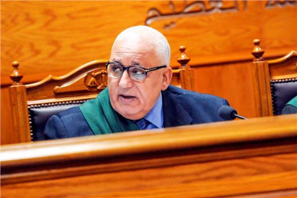 المستشار محمد السعيد الشربينى رئيس المحكمة