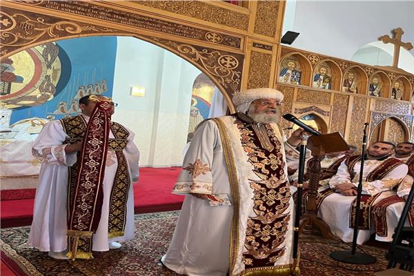 فعاليات قداس الأحد الخامس من الخمسين المقدسة في كنيسة عذراء الزيتون