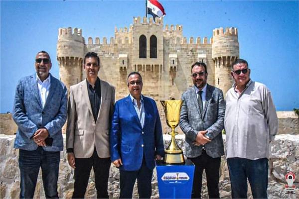  قلعة قايتباي تستقبل النسخة الأصلية من كاس العالم لكرة السلة 2023