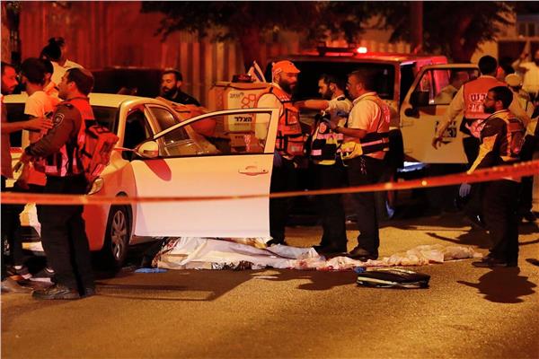 إصابة أصيب جندي إسرائيلي بعملية دهس قرب حاجز حوارة جنوب مدينة نابلس 