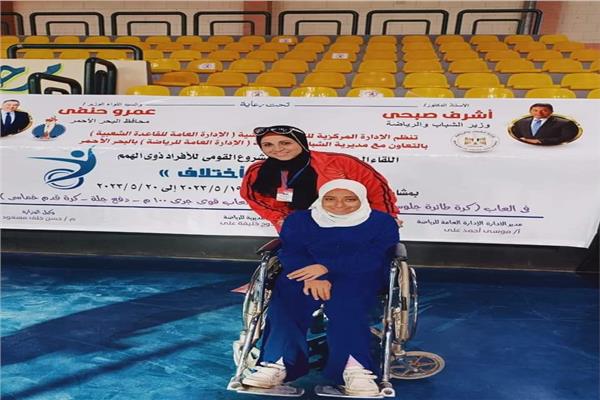 شيماء عبد العال بطلة القليوبية
