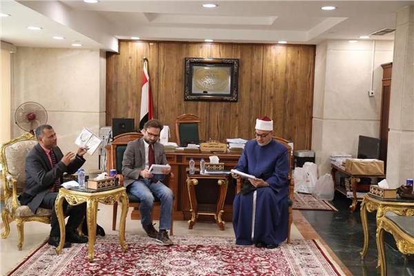 أمين «البحوث الإسلامية» يلتقي وفدًا ألمانيًا 