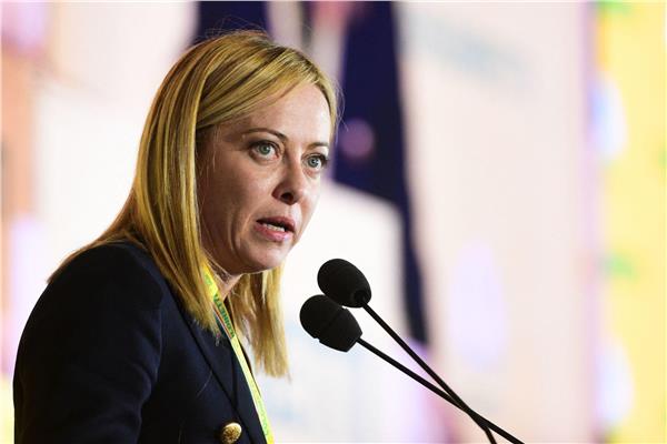 رئيسة الحكومة الإيطالية جورجيا ميلوني