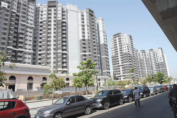 أبراج مثلث ماسبيرو تتزين لاستقبال الأهالى