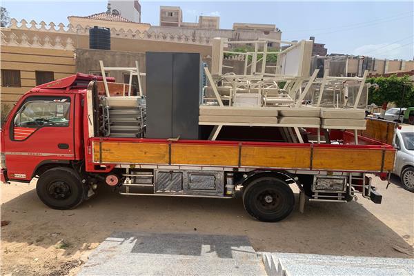 العيادات الخارجية بالمبنى الجديد بمستشفى آيتاي البارود بالبحيرة