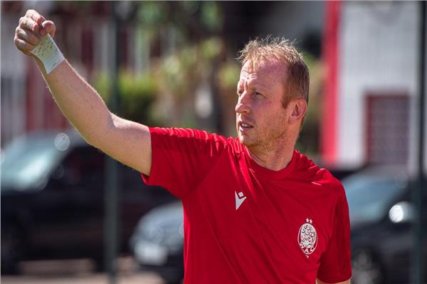 البلجيكي سيفن فاندربروك مدرب فريق الوداد الرياضي المغربي