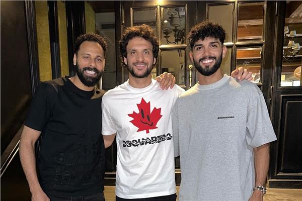 فرجاني ساسي مع جنش ومحمود علاء