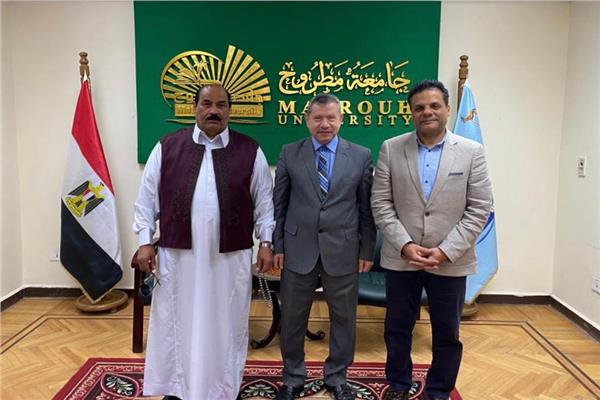 الدكتور مصطفى النجار رئيس جامعة مطروح