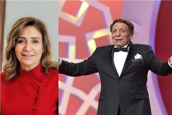 النجم "عادل إمام" - الوزيرة "نيفين الكيلاني"
