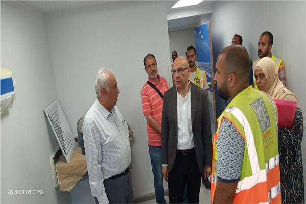 جانب من الزيارة التفقدية
