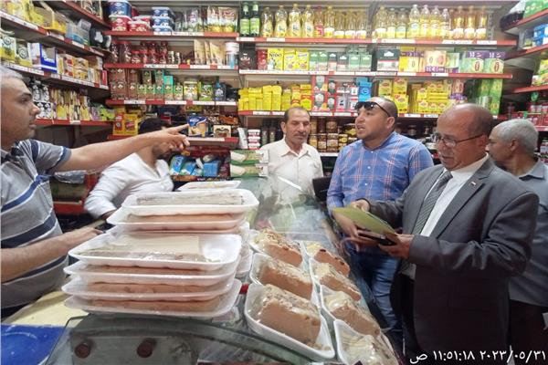جانب من الحملات التفتيشية